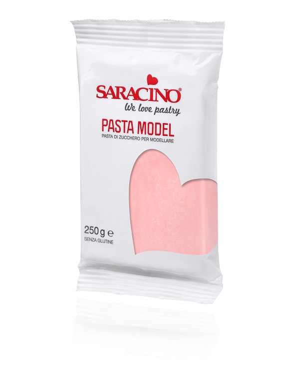 masa cukrowa Saracino 250g różowa