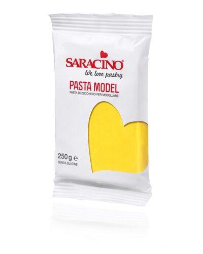 masa cukrowa Saracino 250g żółta