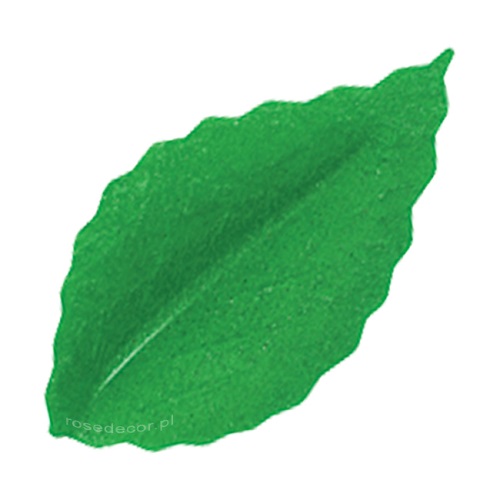 listki waflowe zielone